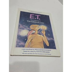 E.T. The Storybook of The Green Planet vintage collectors